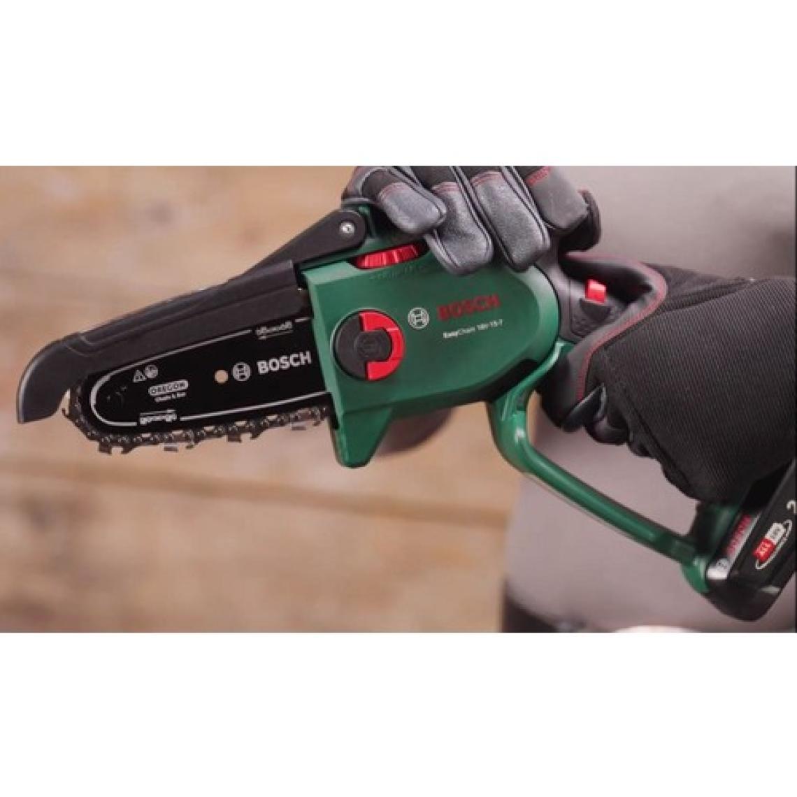 Bosch EasyChain 18V-15-7 Tek Akülü Zincirli Budama Makinesi