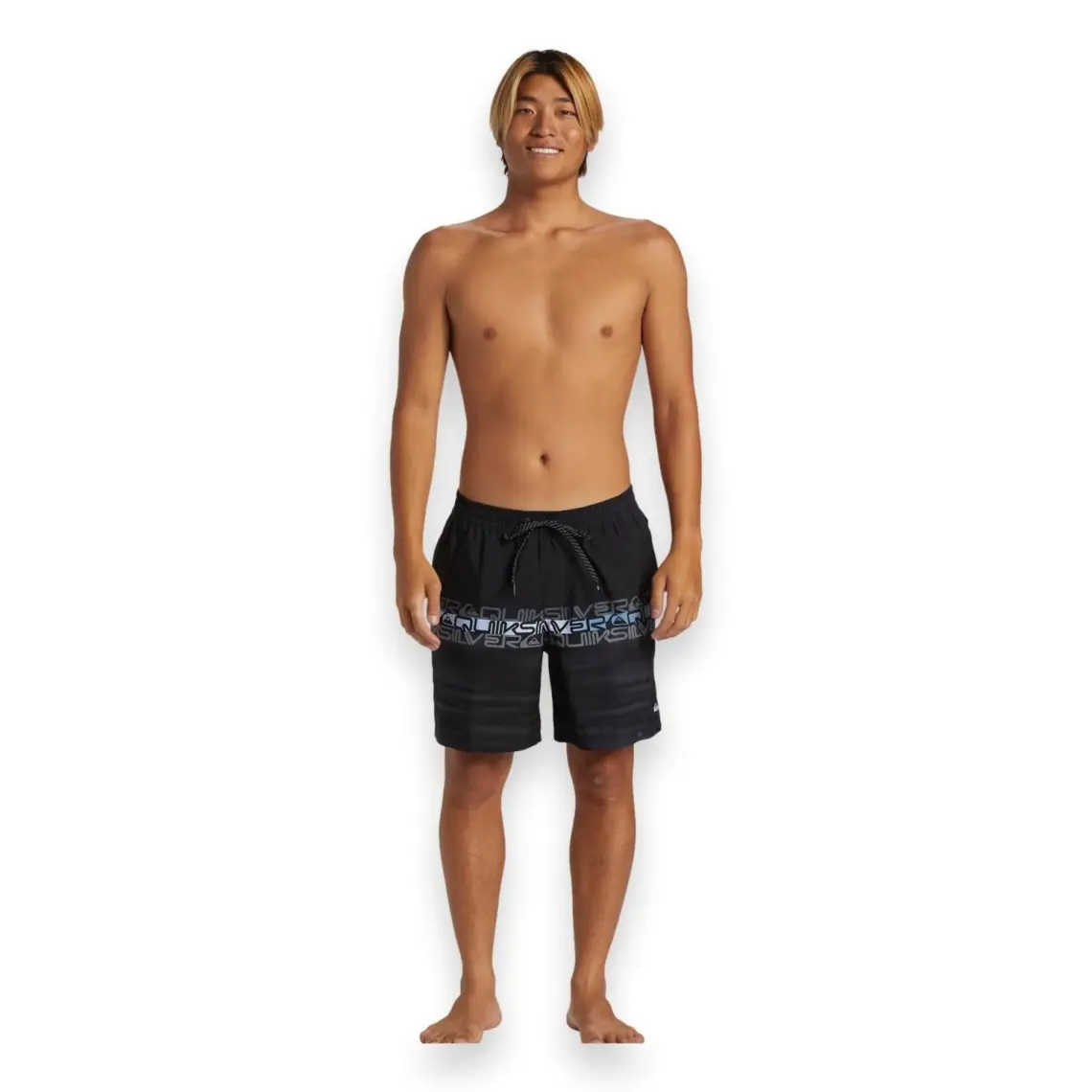 QUIKSILVER Everyday Wordblock Volley 17 AQYJV03150-KVJ6 ERKEK Siyah Şort