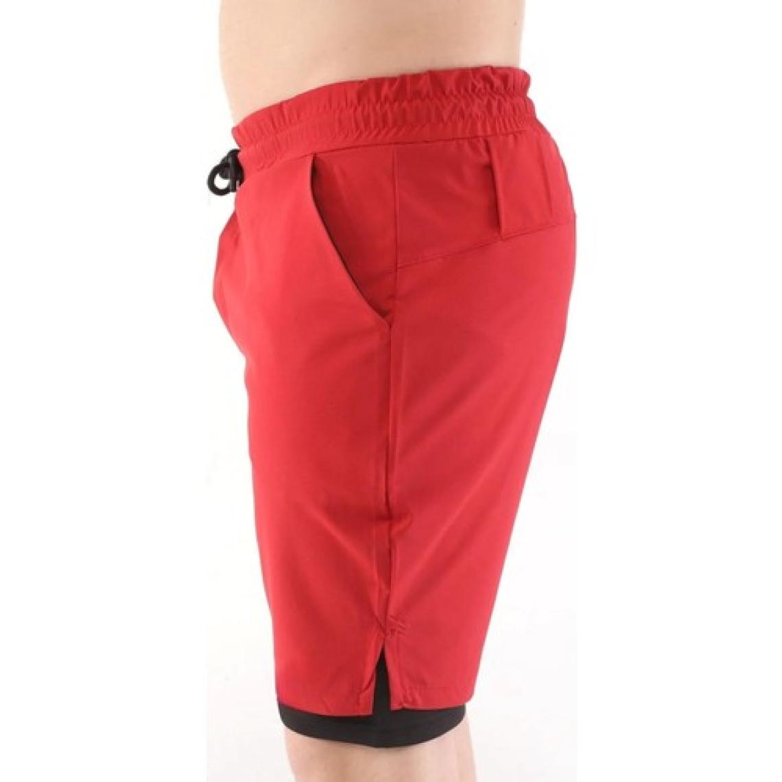 Genius Store Erkek Running Hızlı Kuruma Micropoly Antrenman Halısaha Fitness Kısa Taytlı Outdoor Şort