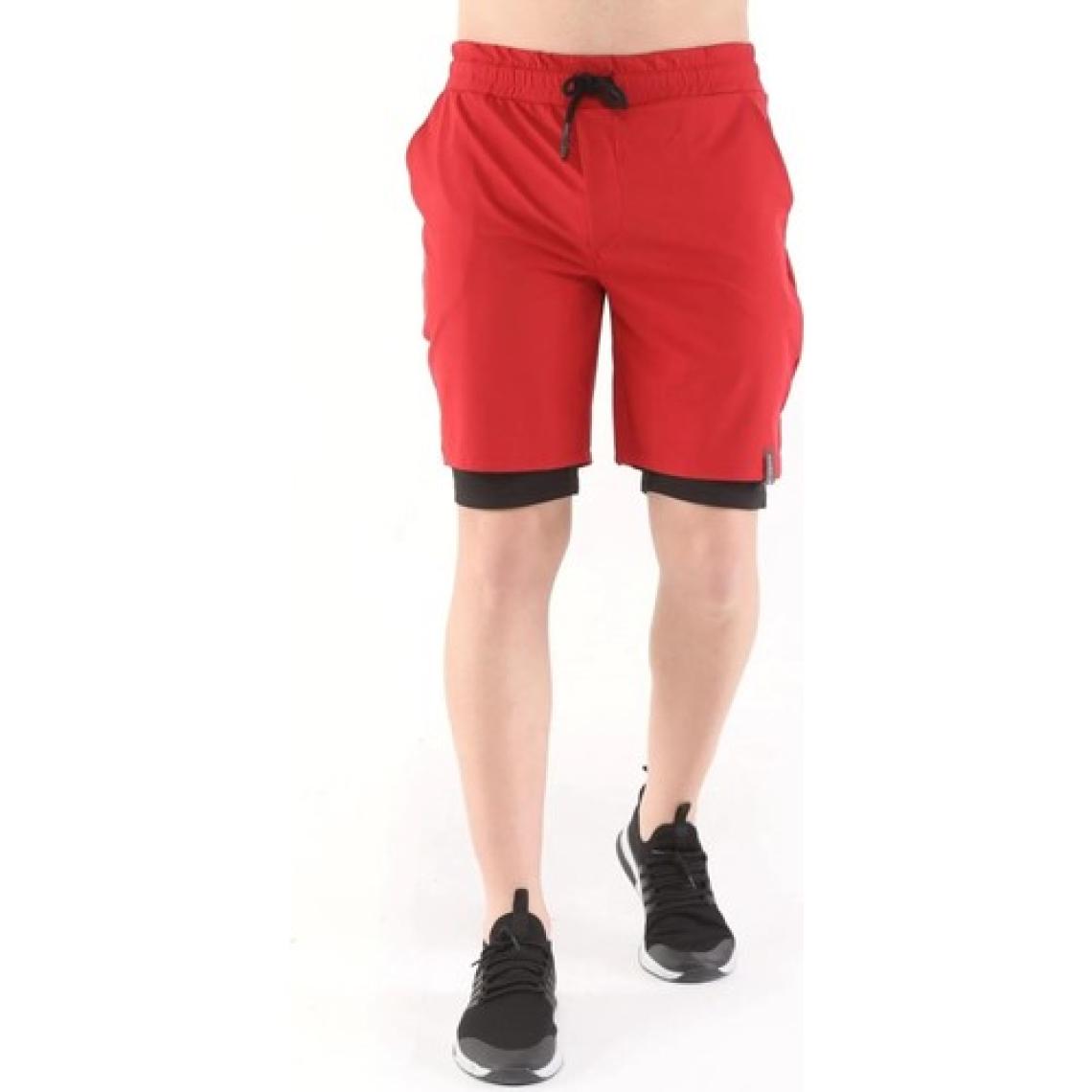 Genius Store Erkek Running Hızlı Kuruma Micropoly Antrenman Halısaha Fitness Kısa Taytlı Outdoor Şort