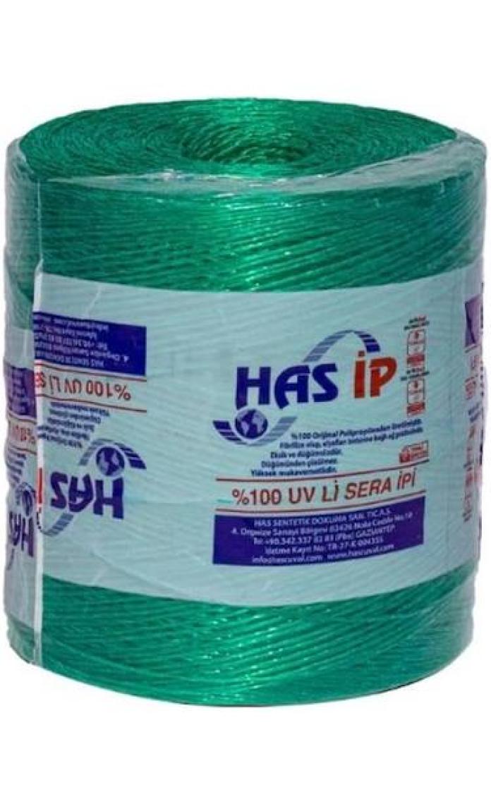 Fil İp Yeşil Sera Ipi (Klips Ipi)(Fil Ip)(Uv Katkılı Fibrilize)