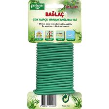 Gardener 3010 Bağlaç Çok Amaçlı Yumuşak Bağlama Teli - 3mm - 8Mt.