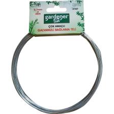 Gardener 3107 Galvanizli Çok Amaçlı Bağlama Teli - 0,7mm x 25M Paslanmaz