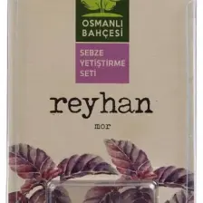 Osmanlı Bahçesi Yerli Reyhan Tohumu Yetiştirme Seti