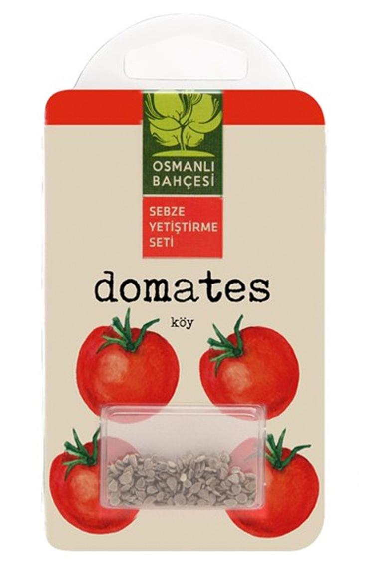 Osmanlı Bahçesi Yerli Köy Domates Tohumu Yetiştirme Seti