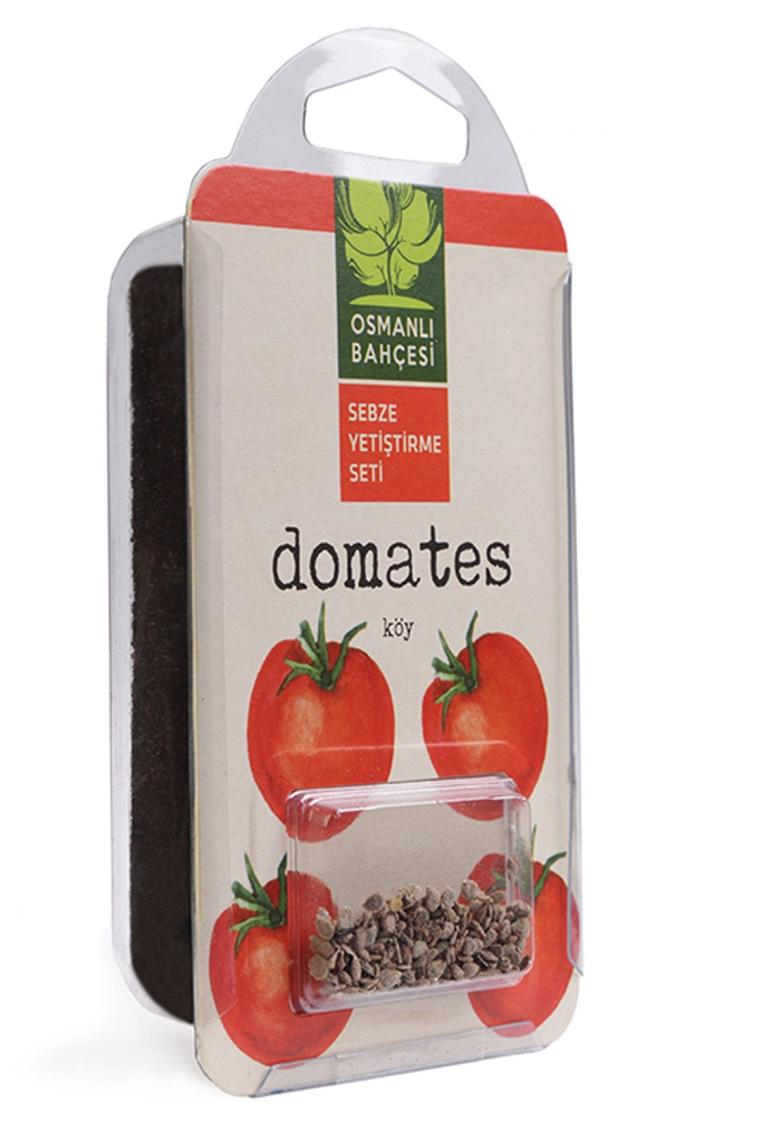 Osmanlı Bahçesi Yerli Köy Domates Tohumu Yetiştirme Seti