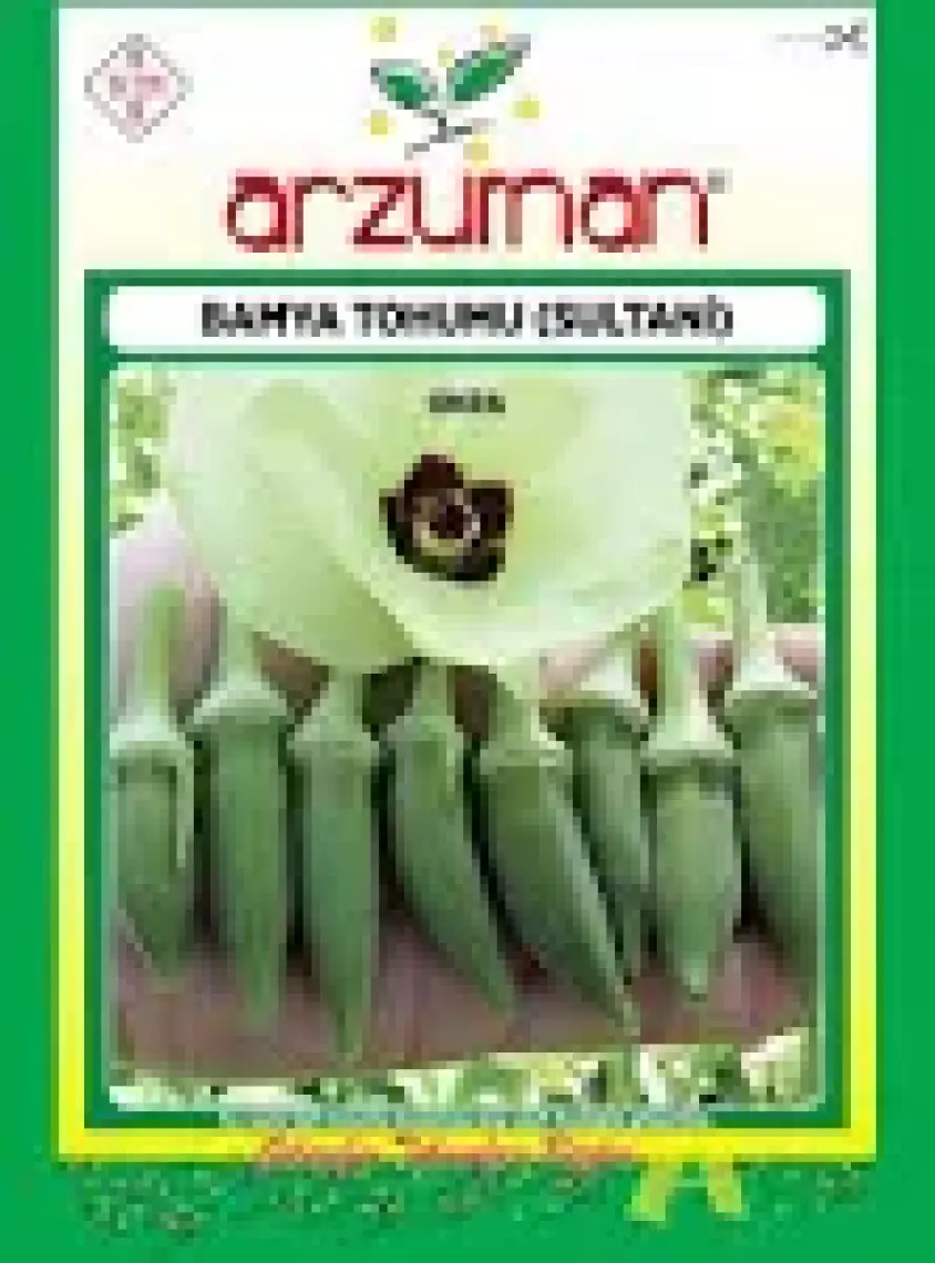 Fidancıyız Bamya (Sultani)Tohumu 25 gr