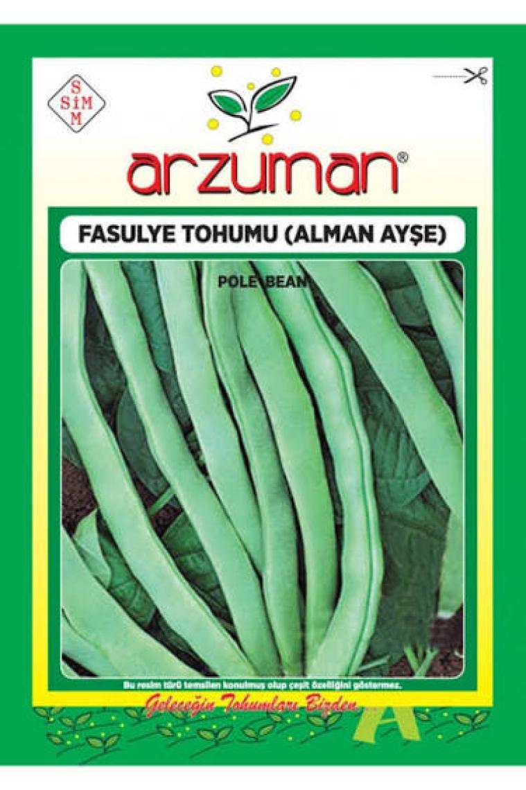 Arzuman Sebze Alman Ayşe Fasulye Tohum 50 gr