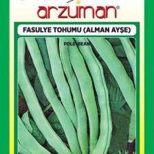 Arzuman Sebze Alman Ayşe Fasulye Tohum 50 gr