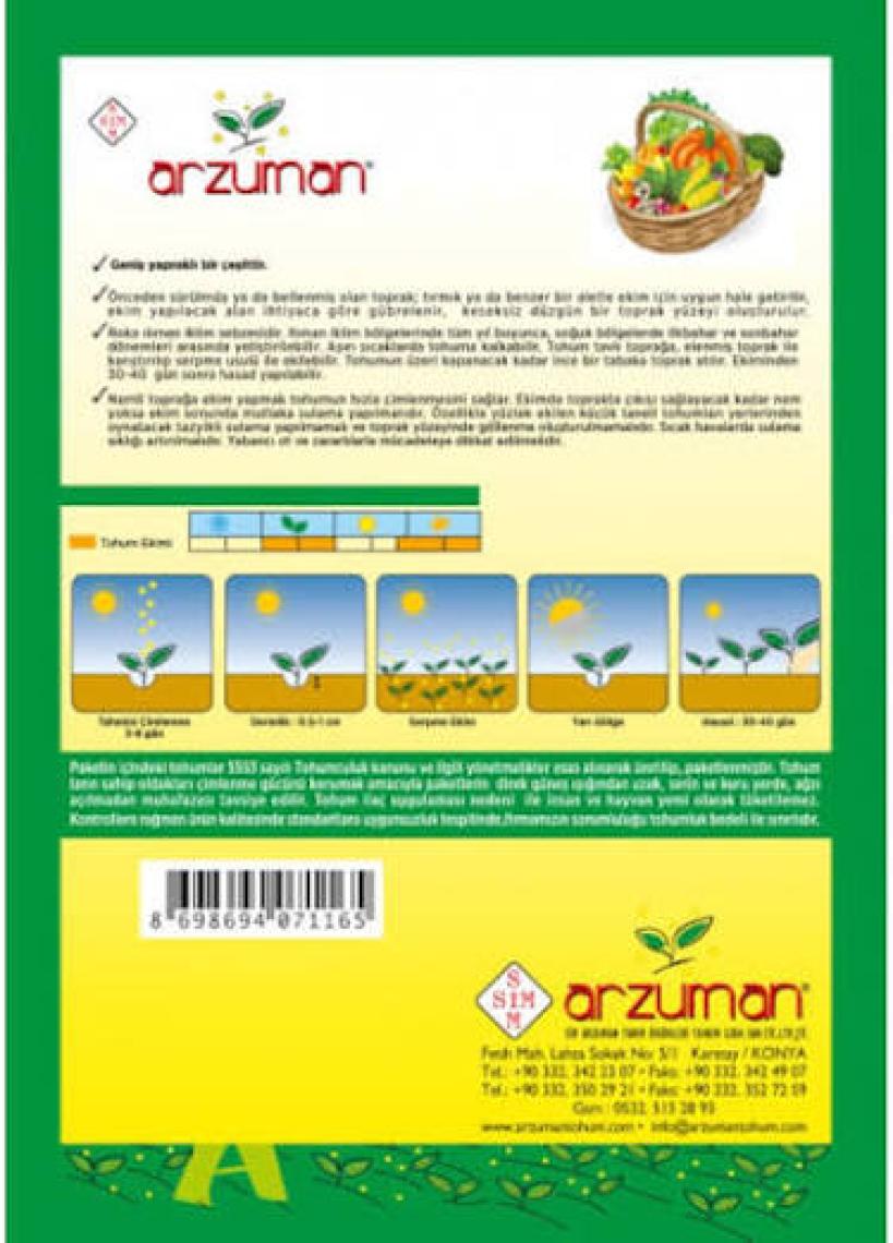 Arzuman Roka Tohumu (25 Gr) Arzuman