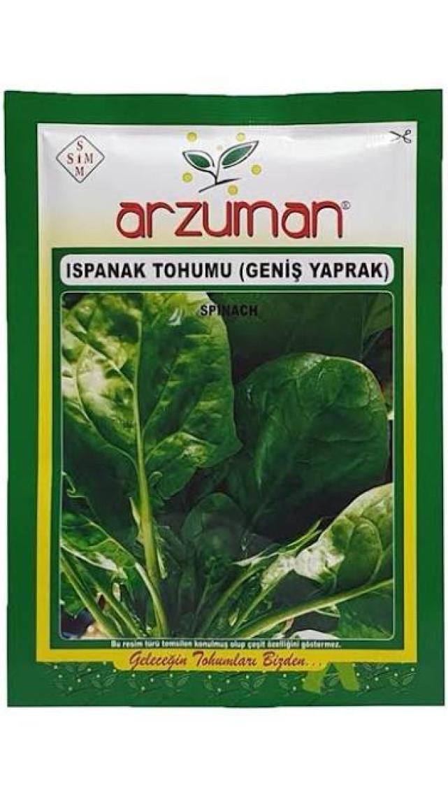 Arzuman  (Ithal) Ispanak Tohumu 25 Gram