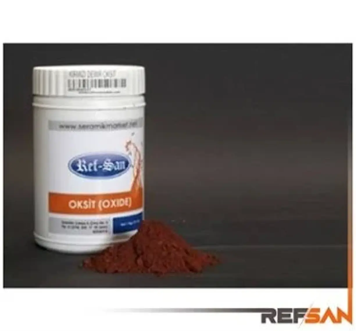 Refsan Demir Oksit (Kırmızı) FE2O3 1 kg