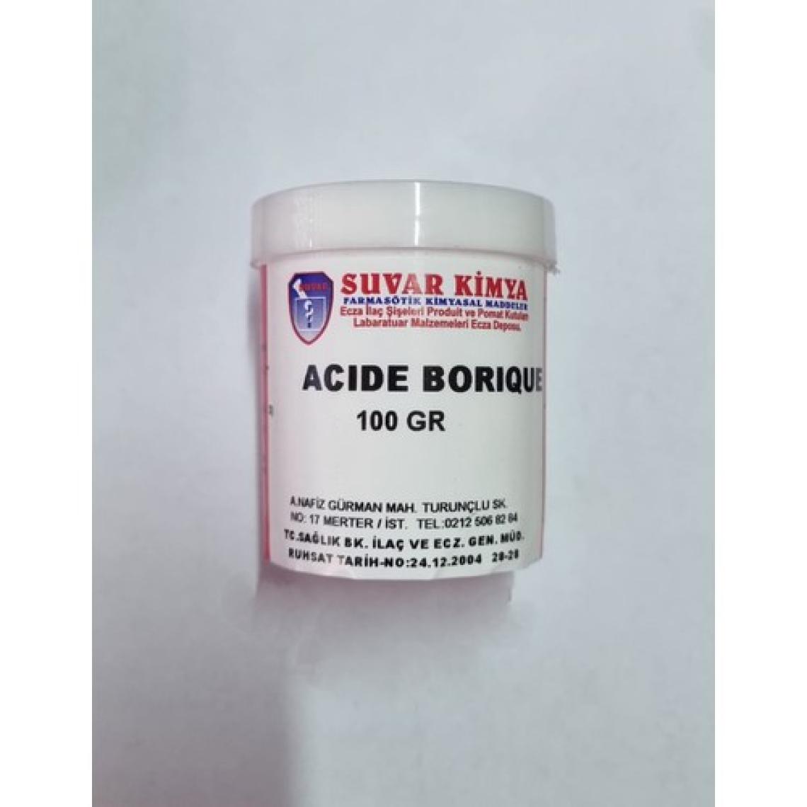 Suvar Kimya Borik Asit 100 gr