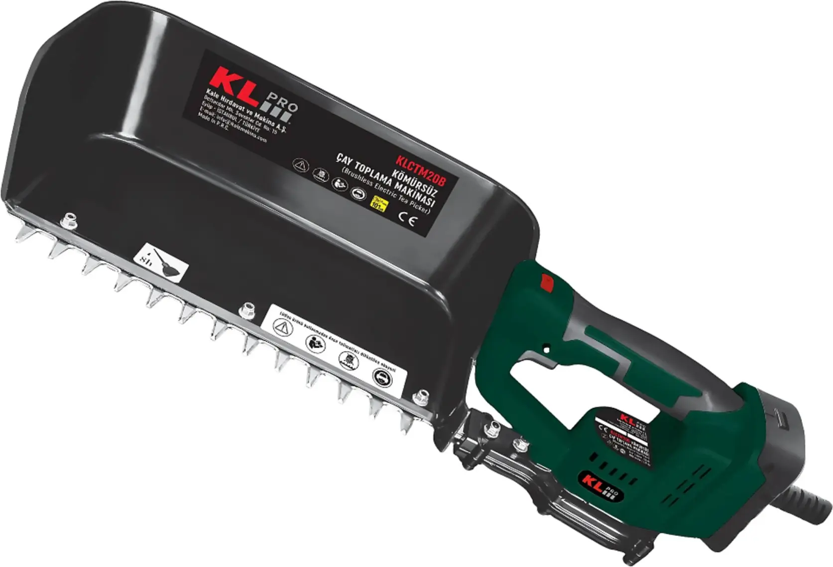 Klpro KLCTM20B-20 24V/20AH Şarjlı Çay Toplama Makinesi