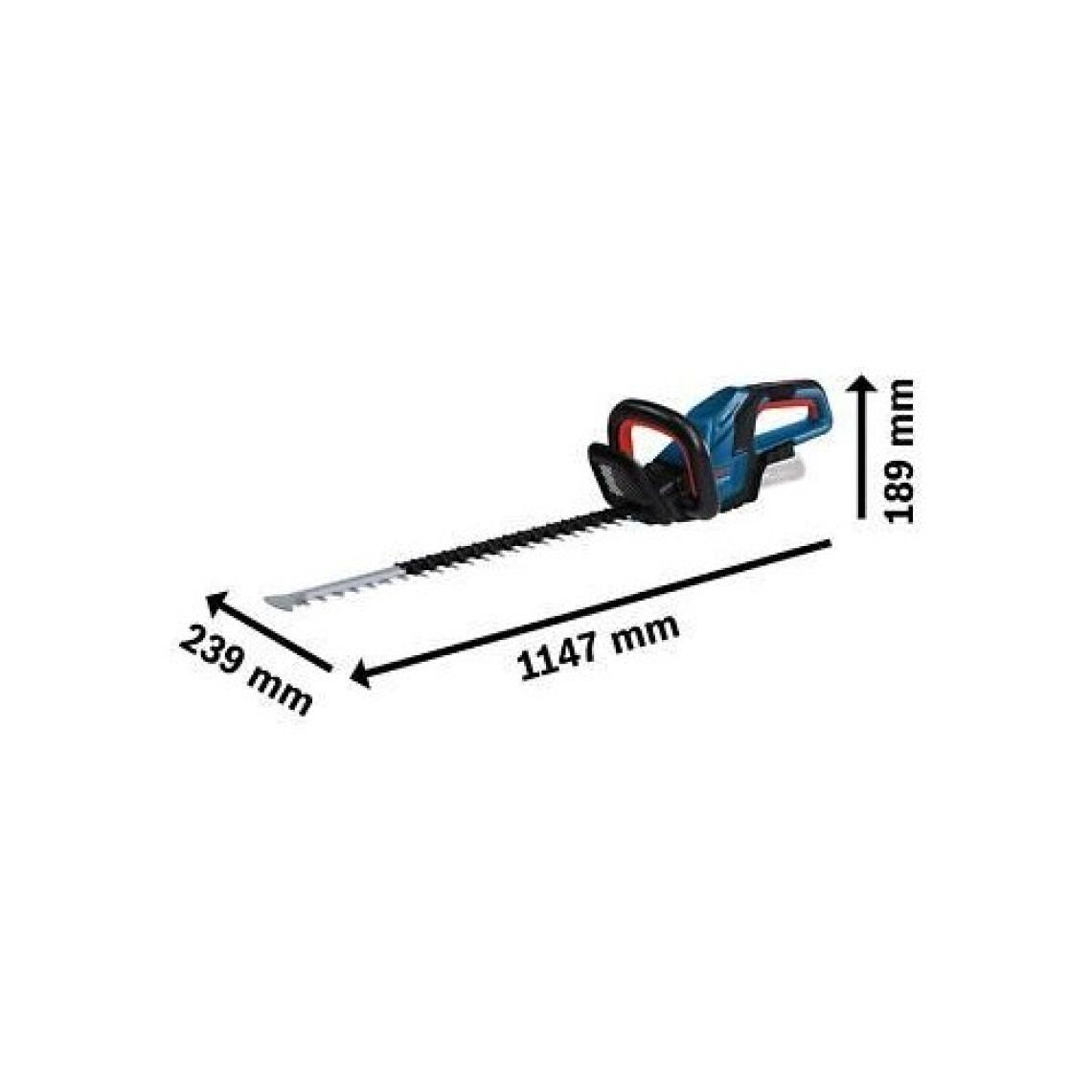 Bosch Ghe 18V-60 Akülü Çit Kesme (Solo)