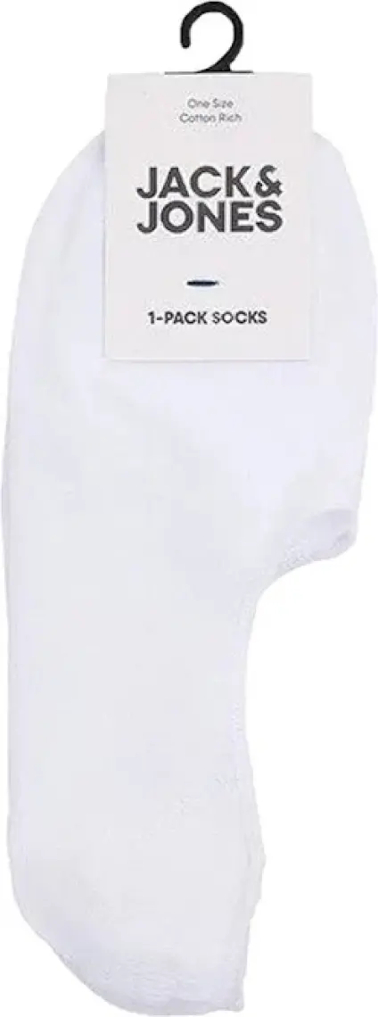 Jack & Jones Jacbasic Multi Short Sock Noos Unisex Beyaz Çorap 12124597-White