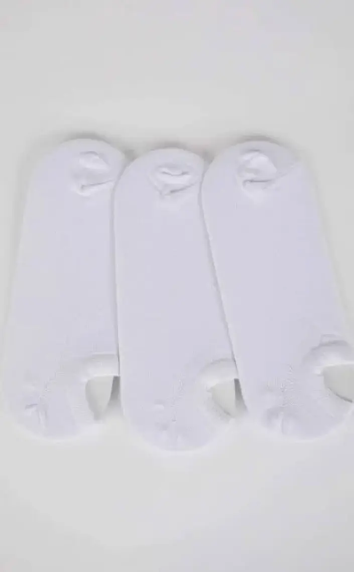 DeFacto Erkek Pamuklu 3'lü Sneaker Çorabı K4595AZNS