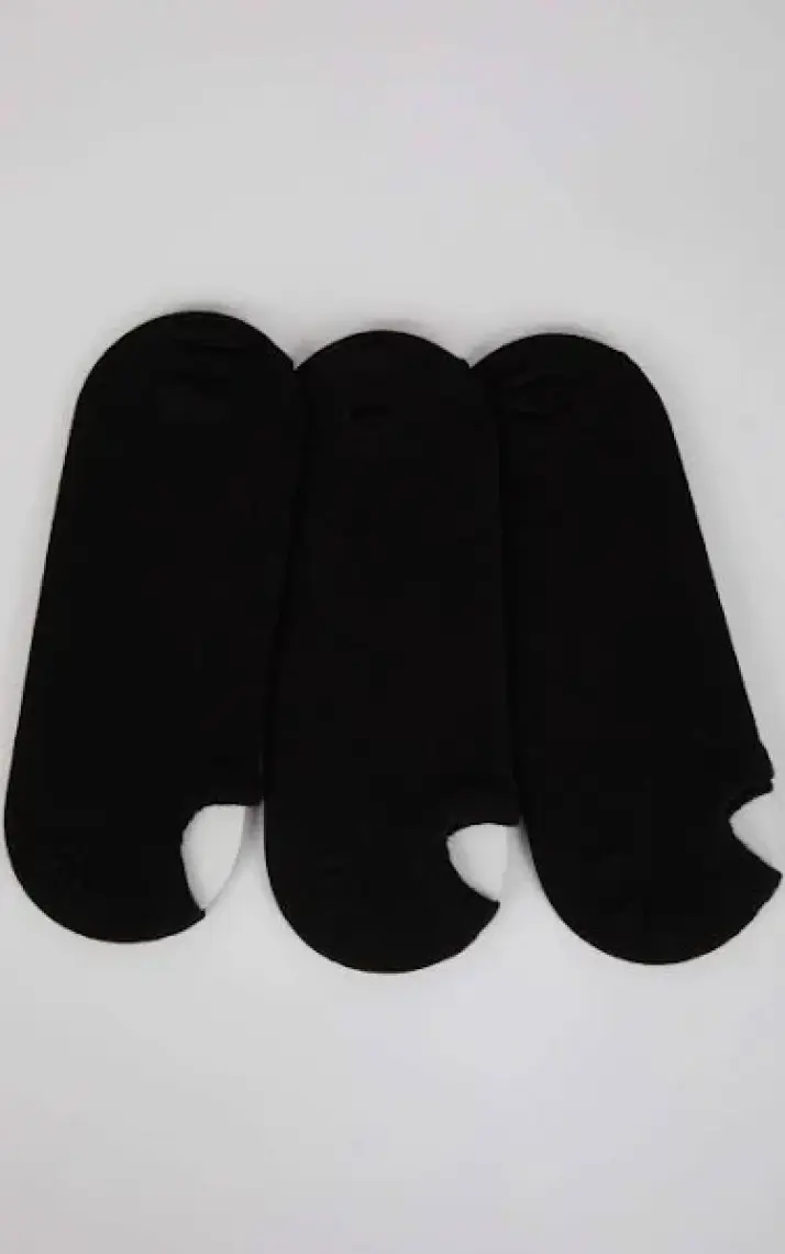 DeFacto Erkek Görünmez 3'lü Pamuklu Sneaker Çorap K4595AZNS