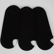 DeFacto Erkek Görünmez 3'lü Pamuklu Sneaker Çorap K4595AZNS