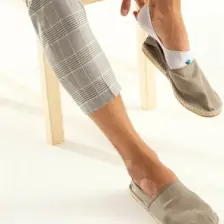 Bonny Silver Koku Yapmayan Babet Erkek Füme Gümüş Çorap