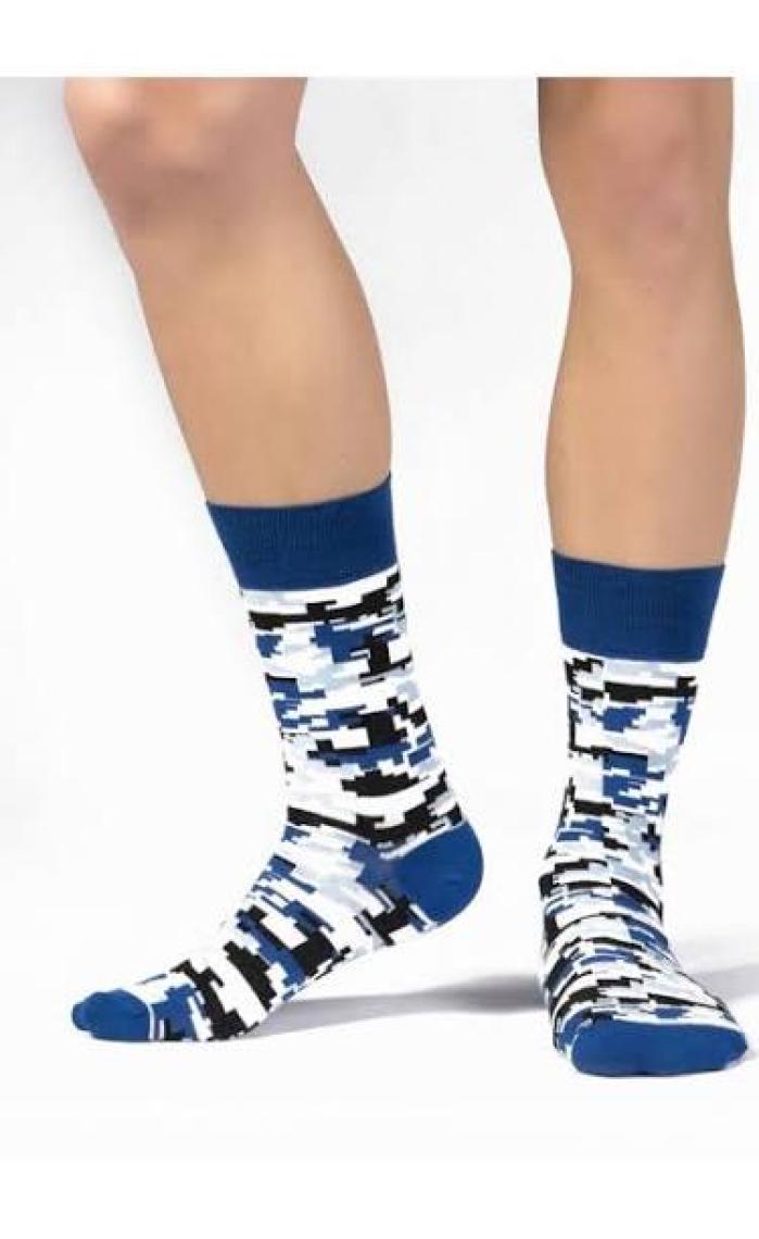 Ozzy Socks 4'lü Geometrik Desenler Erkek Çorap Seti
