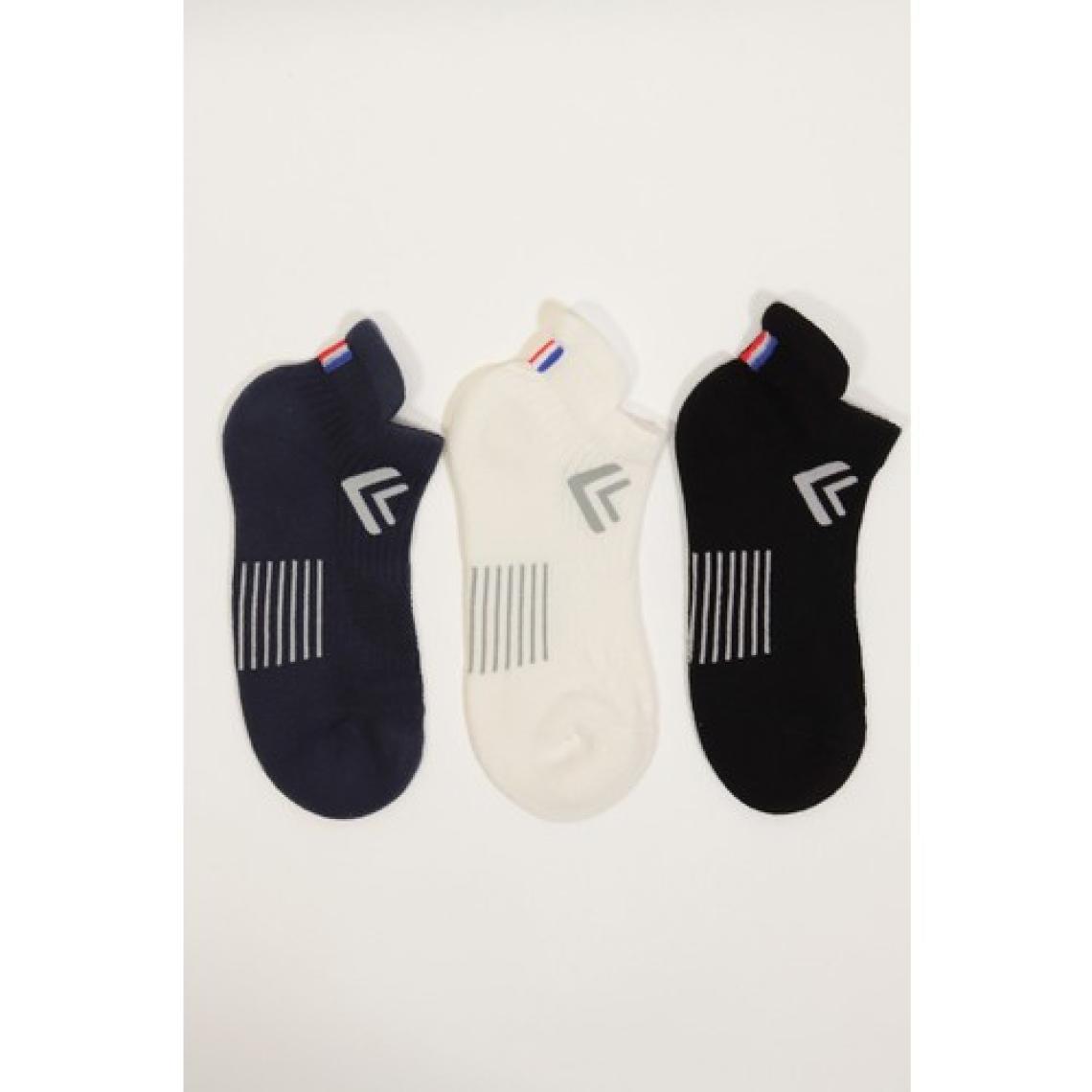 Katia & Bony  3'lü Paket Golf Unisex Step Çorap Siyah/beyaz/lacivert