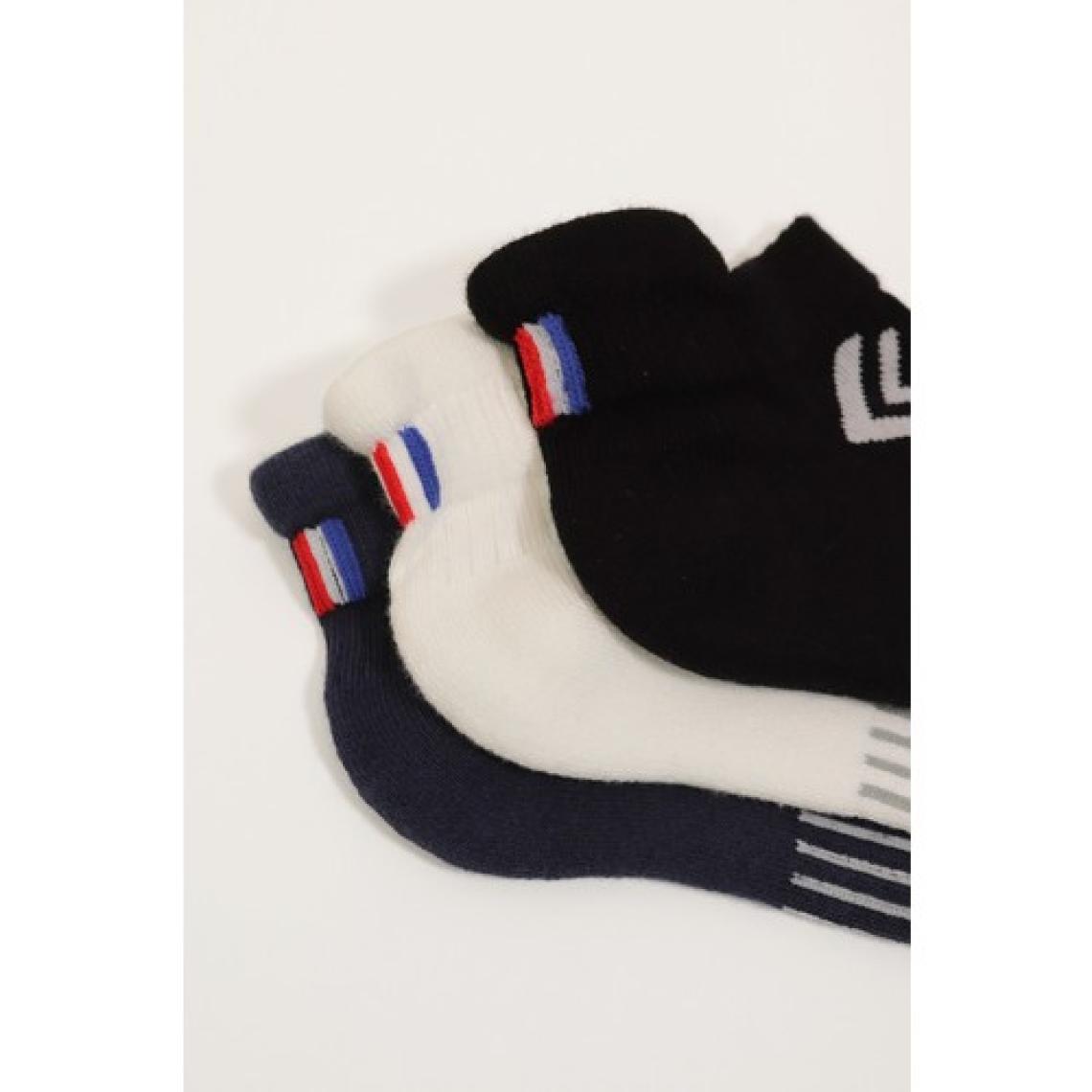 Katia & Bony  3'lü Paket Golf Unisex Step Çorap Siyah/beyaz/lacivert