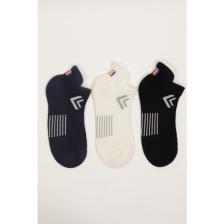 Katia & Bony  3'lü Paket Golf Unisex Step Çorap Siyah/beyaz/lacivert