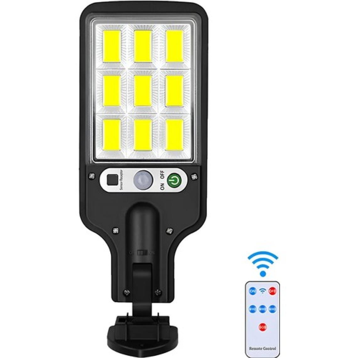 Güneş Enerjili Hareket Sensörlü 120 LED Bahçe ve Sokak Aydınlatması, 3 Modlu, Şık Tasarım
