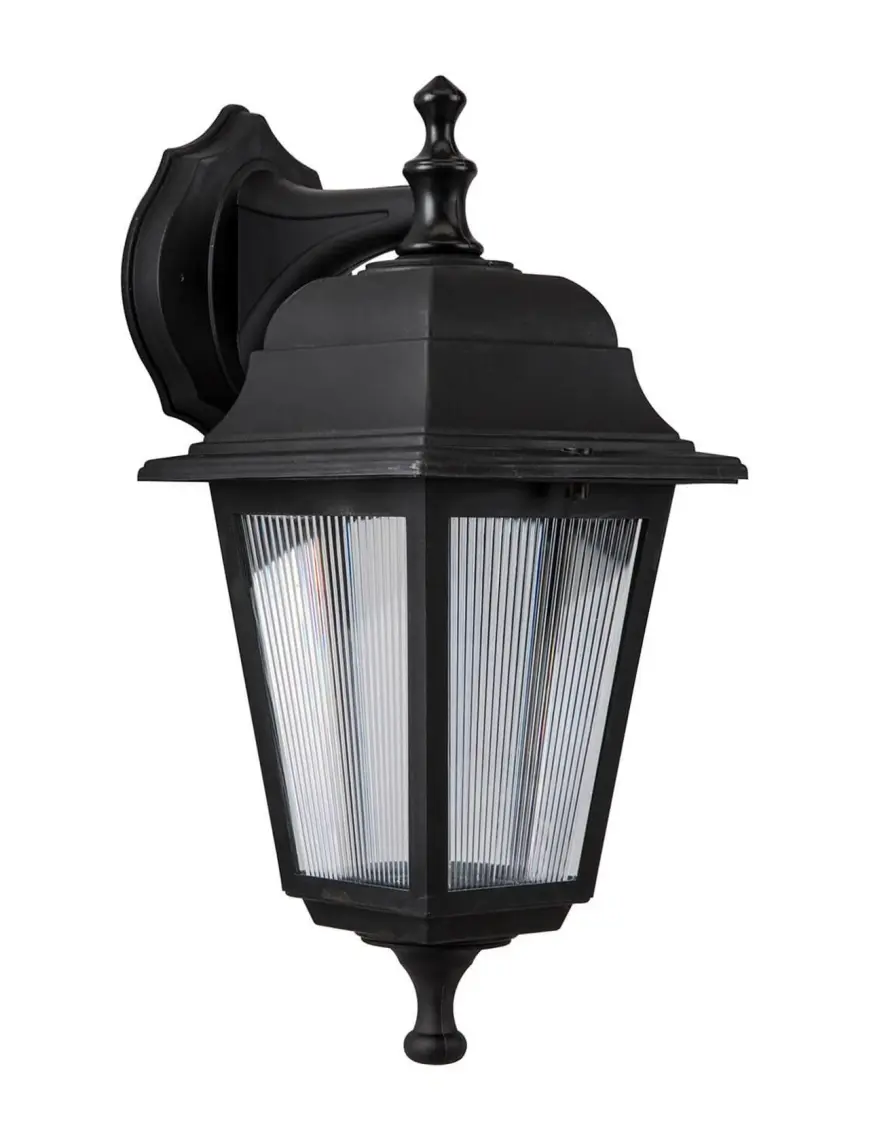 Modelight Optik Kare Ters Aplik Siyah