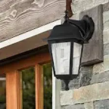 Modelight Optik Kare Ters Aplik Siyah