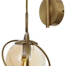 AVONNI AP-60291-1E Eskitme Kaplama Aplik E14 Metal Cam 22x24cm