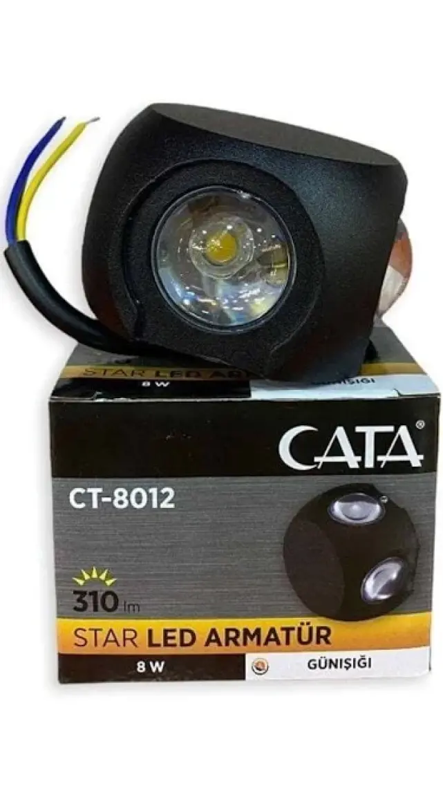 Cata CT-8012 8W Star Dış Mekan LED Aplik
