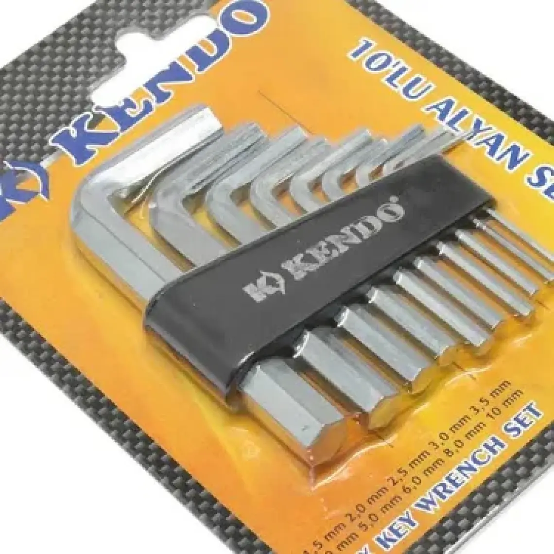 Kendo 10 Lu Kısa Düz Alyan Takımı Hobby Set