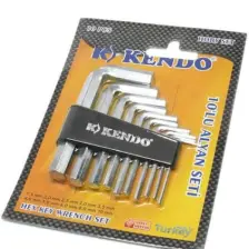 Kendo 10 Lu Kısa Düz Alyan Takımı Hobby Set