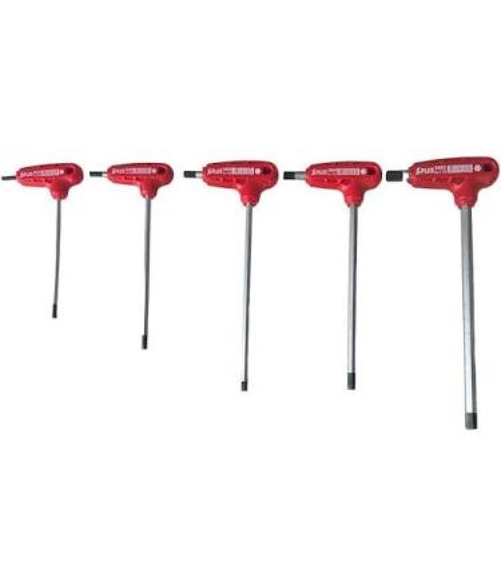 Cer-pa X-Plus T Saplı Alyan Anahtar Takımı 5 Pcs.