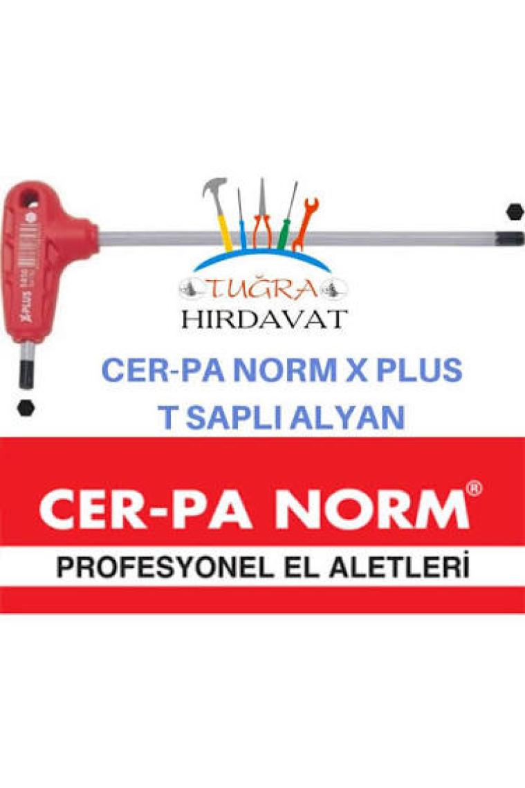 Cer-pa X-Plus T Saplı Alyan Anahtar 2.5 No