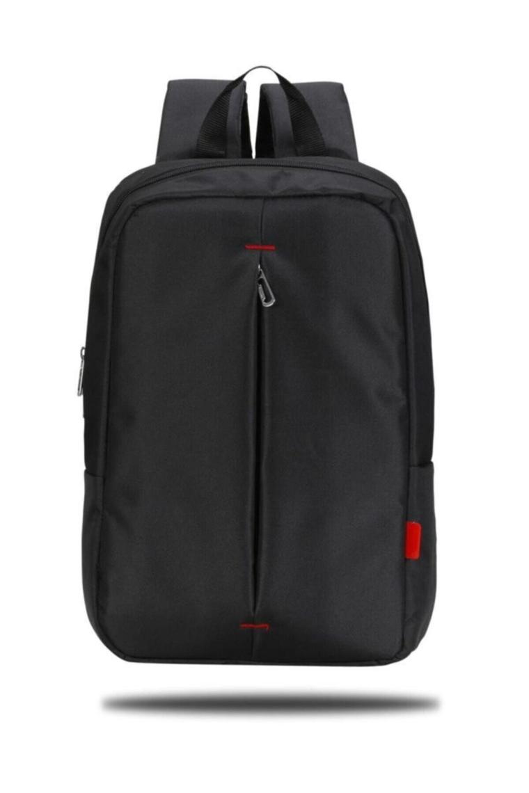PR-R160 Roma Serisi ,WTXpro ,Su Geçirmez Kumaş 15.6" Uyumlu Laptop,Notebook Sırt Çantası - Siyah