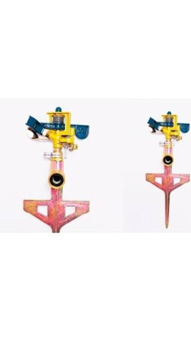 Raco 55704 Ayarlı Pat Pat Metal Kazıklı Saplamalı Metal Bahçe Sulama Fıskiyesi