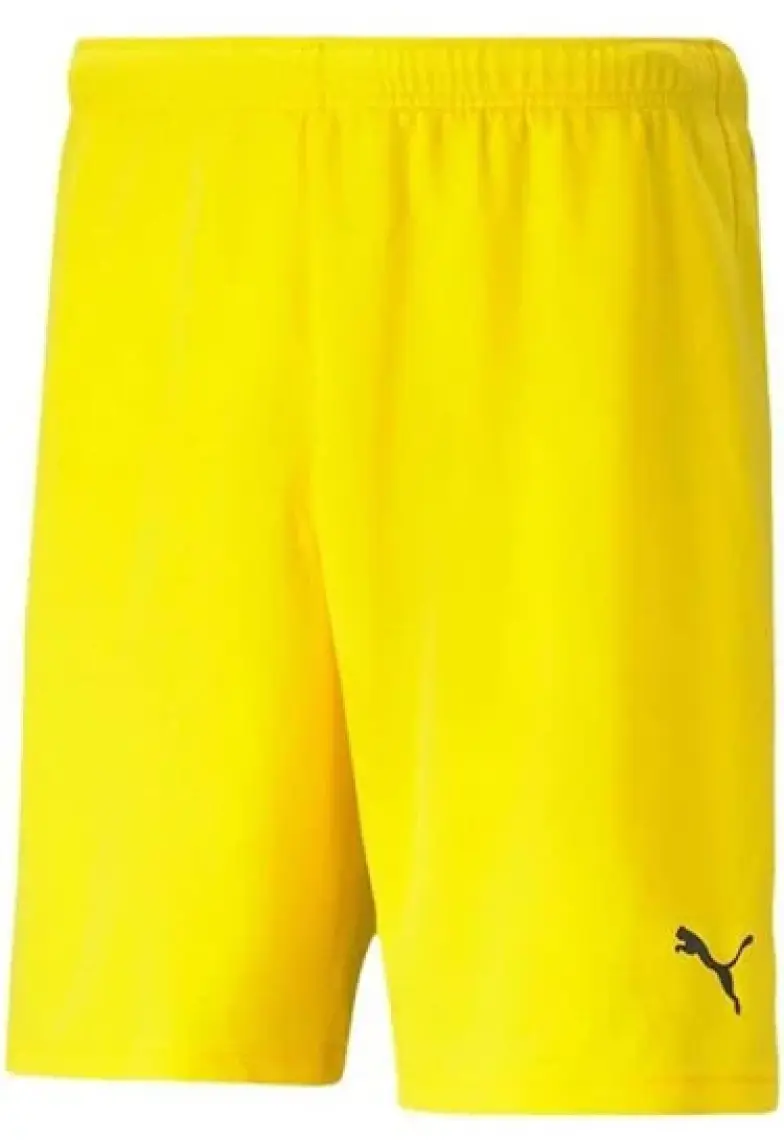 Puma Teamrise Short Erkek Futbol Maç Şortu 70494207 Sarı