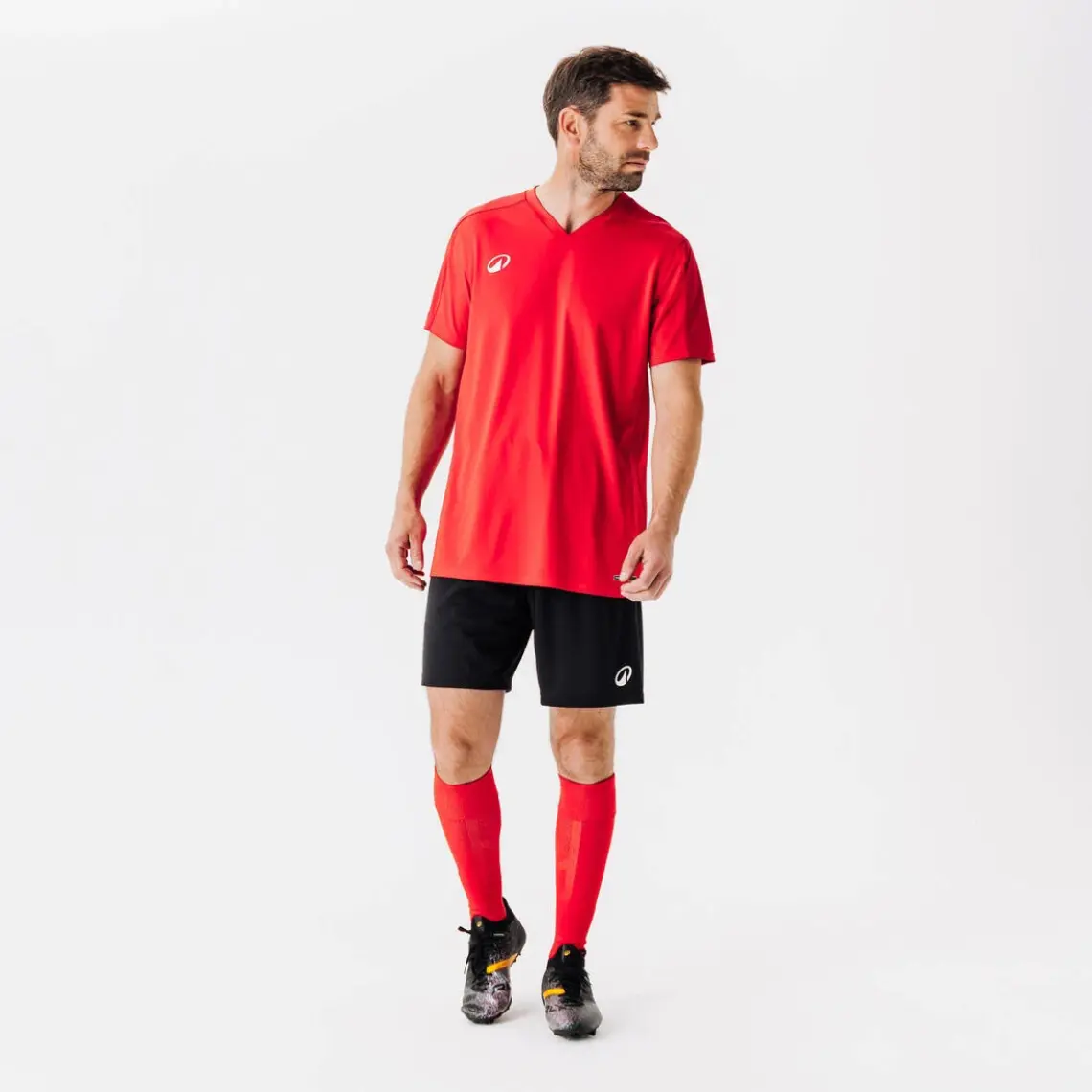 Kipsta Yetişkin Futbol Şortu - Beyaz - Essentiel