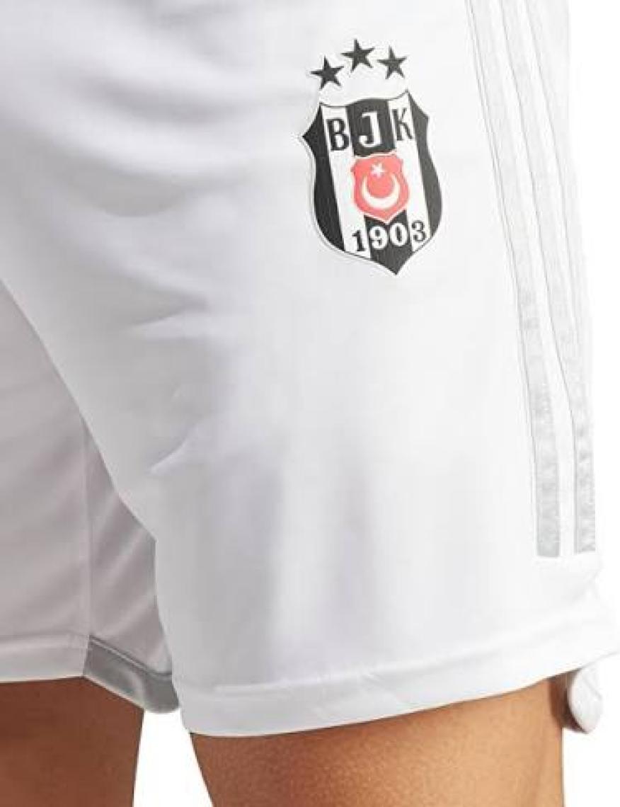 adidas  Erkek Beşiktaş 2023/2024 Iç Saha Şortu HY0325 Beyaz