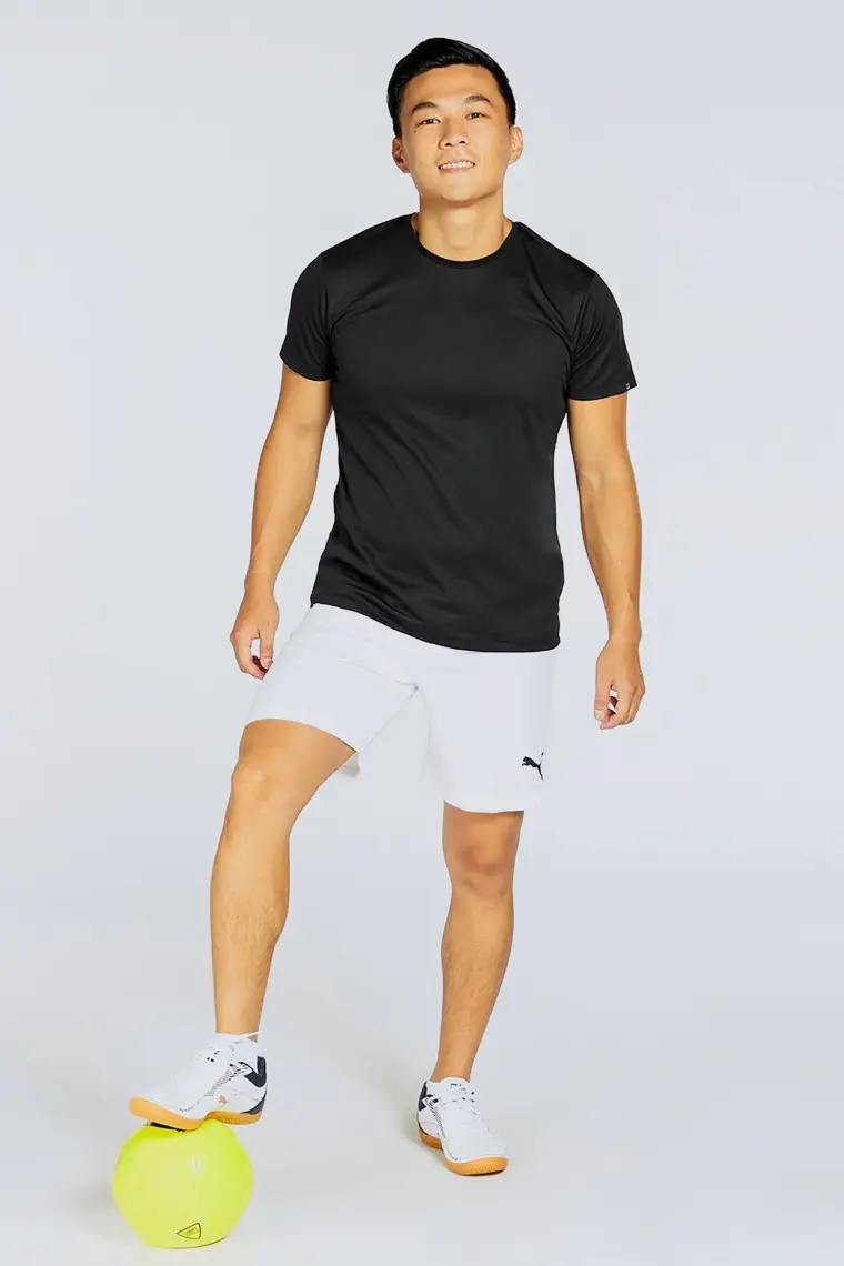 Puma Teamrise Short Erkek Futbol Şortu 70494203 Beyaz