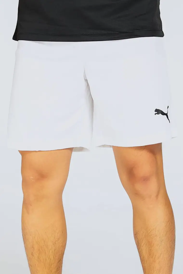 Puma Teamrise Short Erkek Futbol Şortu 70494203 Beyaz