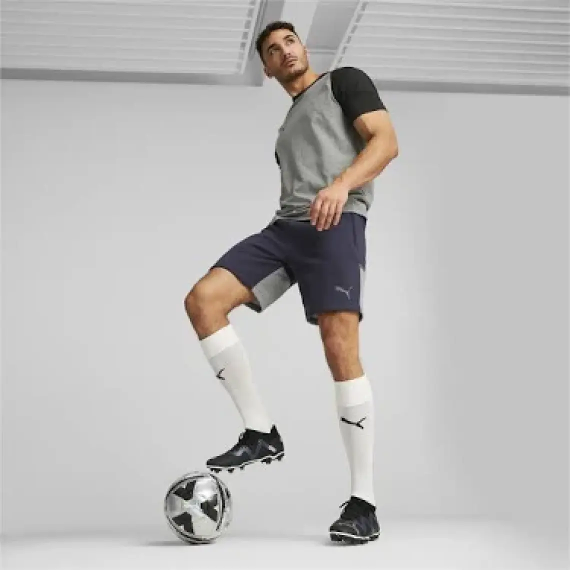 Puma Teamcup Casuals Shorts Erkek Futbol Şortu 65798906 Lacivert