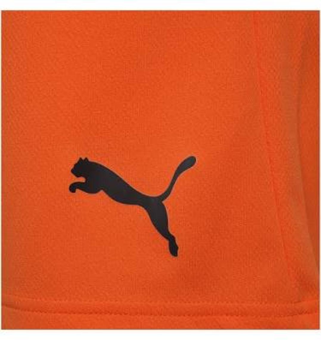 Puma Teamrise Short Erkek Futbol Şortu 70494208 Turuncu
