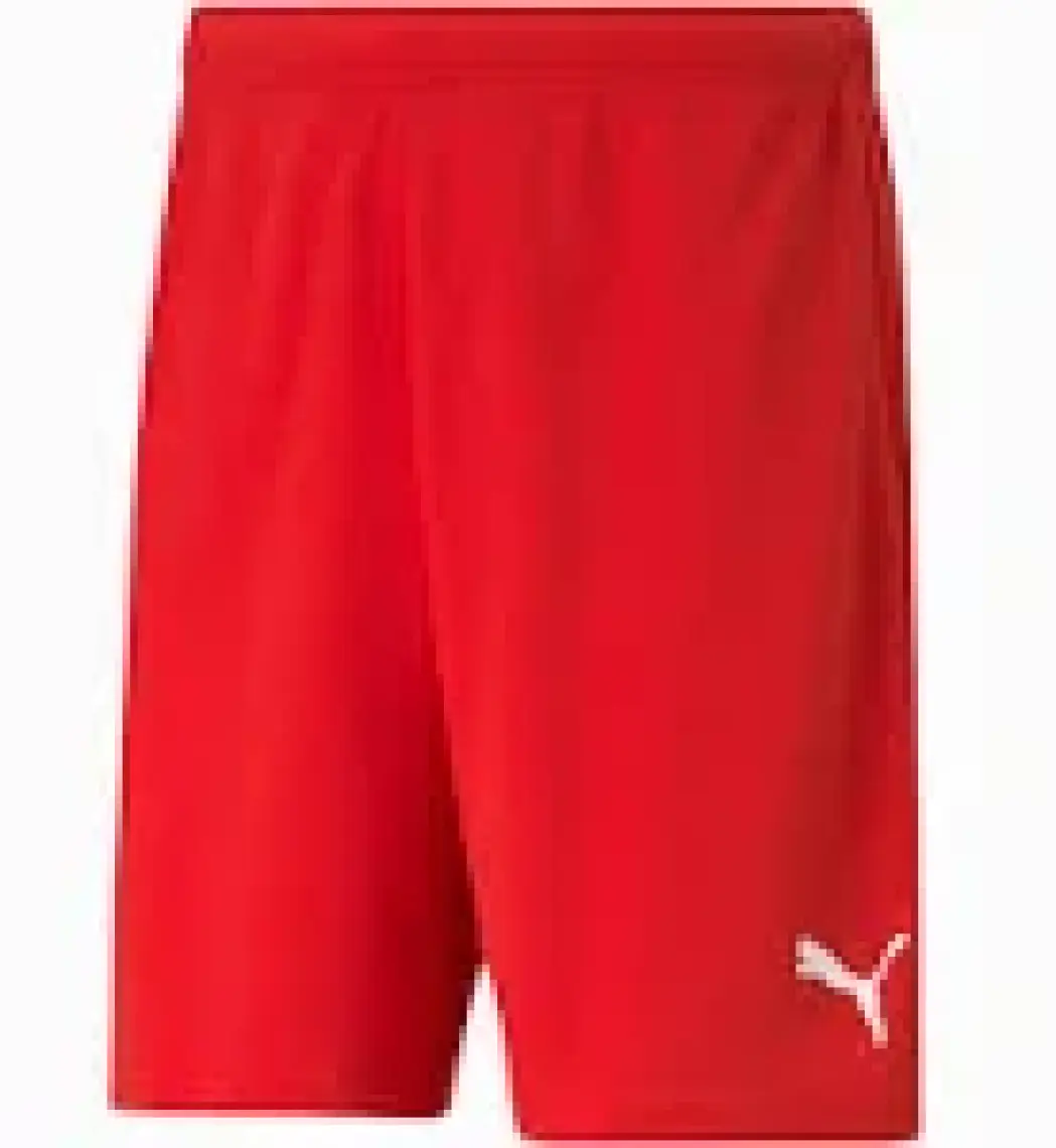 Puma Teamrise Short Erkek Futbol Şortu 70494201 Kırmızı