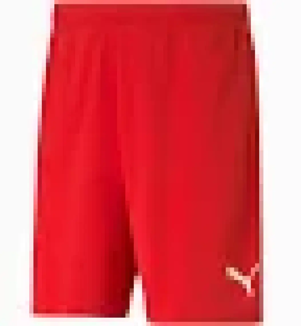 Puma Teamrise Short Erkek Futbol Şortu 70494201 Kırmızı
