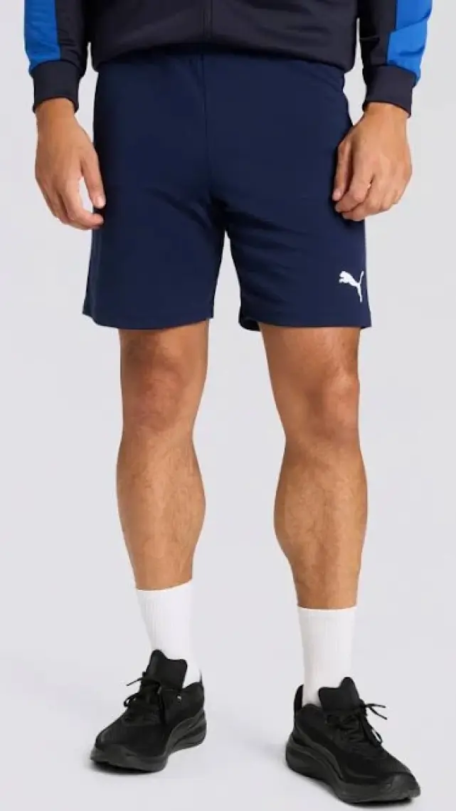 Puma Teamrise Short Erkek Futbol Şortu 70494206 Lacivert