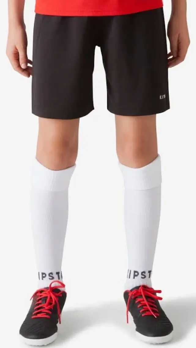 Decathlon Kipsta Çocuk Futbol Şortu - Siyah - Essentiel